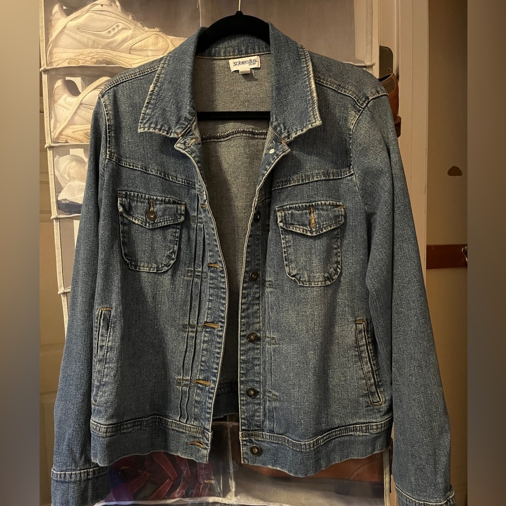 St. John's Bay Classic Blue Denim Jacket